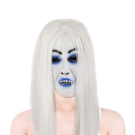 Amazon Com Shan S Halloween Latex Fear Face Mask Halloween