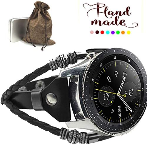 Compatible with Samsung Galaxy Watch Active 40mm Bands, Marval.P 20mm Universal Bands (NO Lug Included) for Galaxy Watch 42mm Leather Replacement Bracelet Strap, Wristbands Wrist