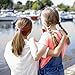 GirlZone Colourful No Crease Hair Bands for Girls, Hair Accessories for Girls, Great Party Bag Stuffer, Gifts for Girls
