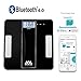 SENSSUN Smart Scale Body Fat Analyzer 2018 - Bluetooth Body Fat BMI Scale Digital Bathroom Wireless Weight Scale with iOS and Android APP for BMI,BMR,Muscle Mass,Bone Mass,Water,Fat,Weight,396 lbs