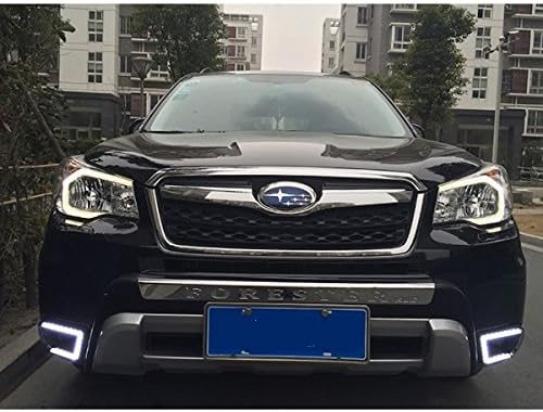 Amazon スバル フォレスター Sj系 アクセサリー カスタム パーツ Subaru Forester Sj系 用品 社外品 Led デイライト Sf005 フォグランプ 車 バイク