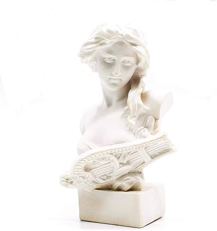 Amazon 樹脂製バスト像 ピカル2 95インチ 石膏 ミニホームデコレーション彫刻 ホワイト アート趣味者 アルテミス 置物 オブジェ オンライン通販