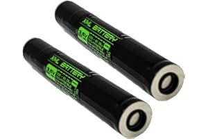 XML BATTERY (2 Pack) 75375 75175 HP XT LED M9 ALIG1171 3.6V 3000mAh Ni-MH Stick Battery Flashlight Stinger LIG1171 FL126