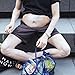 G Ganen Dad Bag Unisex Belly Fanny Fake Waist Pack with Zipper Adjustable Belt