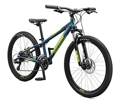 Mongoose Switchback Youth Mountain Bike with 24-Inch Wheels in