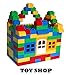 Premium Large Pegs Big Dots Building Bricks 4 Color - 108 Pack with bricks, Doors and Windows - Compatible with All Major Double or Duple Size Bricks(Red,Yellow,Blue and Green）