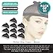 Nylon Wig Caps - 10-Pack Black Wig Liner - Wig Accessories, One Size Fits Most - Secure, Stretchy, Soft, Black
