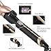 Anjou 1 inch Curling Iron with Tourmaline Ceramic Coating, Hair Curling Wand with Anti-Scalding Insulated Tip (200°F - 410°F, Heat Resistant Glove)