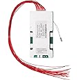 Bisida 16S BMS 51.2V 80A Lifepo4 Battery Management System PCB Protection Board with Balance and NTC,Ten Functional protections, Common Port, for Lifepo4 Battery Pack (16S 51.2V 80A)