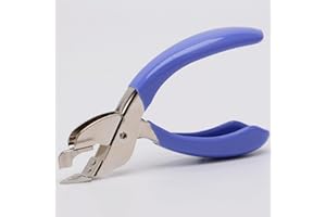 Xiaokeis 1 Pc Staple Remover, Staple Handheld Removal Tool, Staple Puller Tool with Ergonomic Handle, Staple Remover Stick, Staples Remover Tool for School Office Family' Paper Work(Blue)