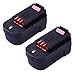 GERIT BATT 12.0Ah Replacement Battery Compatible with 18V Battery HPB18 HPB18-OPE 244760-00 FS18FL FSB18 Firestorm Power Tool 2-Pack