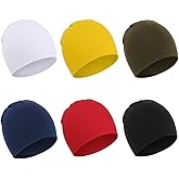 DRESHOW BQUBO 6 Pack Baby Hats for Boys Girls Unisex Baby Hat Soft Knit Cap Nursery Beanie for Newborn Infant Toddler Kid
