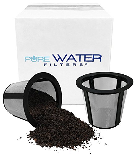 PureWater Filters Reusable Coffee Basket Mesh Filter for Single Serve Brewer Models B30, B31, Mini, B40, B50, B60, B70 (2 Pack) - Thumbnail 2