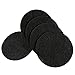 Resinta 10 Pack Kitchen Compost Bin Pail Filters Activated Carbon Filter Refill Replacement Filters, Round (6.25 Inch)
