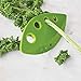 Herb Stripper & Collard Greens: Kale, Chard, Rosemary, Thyme. It Separates Leaves From The Stem For a Few Seconds, The Flick Of The Wrist. Ideal For Standard Condiments! Color - 