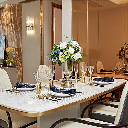 KJGHJ Weingläser aus Glas, goldfarben, Familienfeier, Champagnergläser, Bar, Whiskey, Cocktailgläser, Martinigläser… – Bild 7