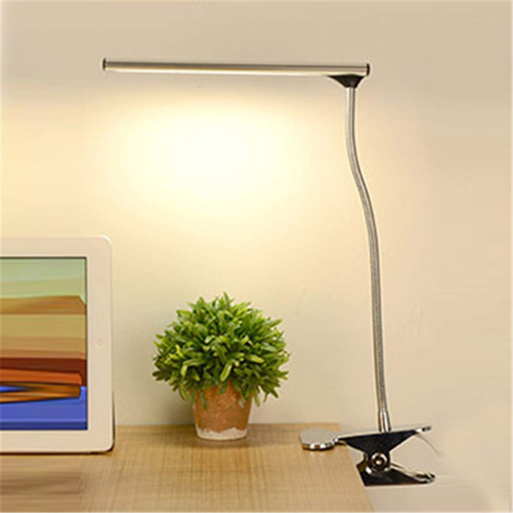 Lámpara De Escritorio Usb Clip Ajustable Led Lámpara De Mesa Led 3 ...