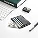 BESTKEE RFID Slim Card wallet - Minimalist Front Pocket Wallets, Credit Card Holder for Men