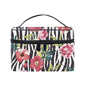 flower toiletry bag