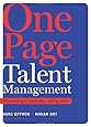 One Page Talent Management: Eliminating Complexity, Adding Value