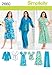 Simplicity Pattern 2660 Womens Skirt, Pants, Dress or Top and Jacket Sizes 20W-28W