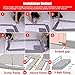 BabyGuard Bed Rails for Toddlers - Extra Long and Tall Specially Designed for Twin, Full, Queen, King & California King Bed Mattress (3 Sides, Perfect for Queen Bed)