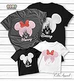 Family Trip Vacation Shirts 2019, Custom Name Matching Youth Women Men Baby Castle T-Shirts, Ladies Summer Tanks