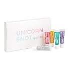 Unicorn Snot LIP GLOSS Gift SET for Long-Lasting Shimmer - Vegan & Cruelty Free - Gift - Festival - Rave - Costume (Pink, Purple, Blue, Silver, Gold)