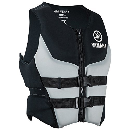 Yamaha Waverunner Life Jacket Neoprene Adult Premium Black Vest PFD