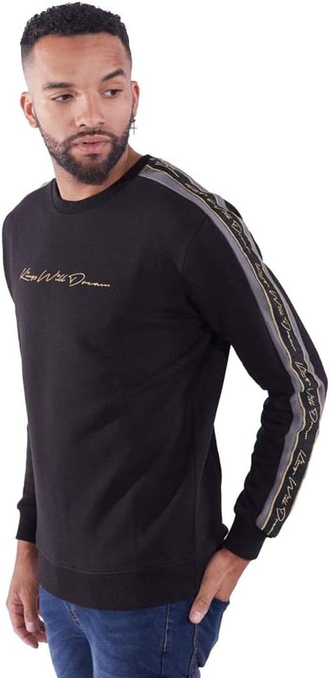 Kings Will Dream Rosley Crew Neck Sweatshirt - Black/Gold