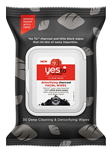 Yes to Tomatoes Detoxifying Charcoal Facial Wipes