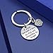 iWenSheng Teacher Gifts Keychain - Teacher Appreciation Gifts for Women Teacher Christmas Valentines Gifts (White)