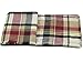 Zando Scottish Plaid Blanket Scarf Women Large Tartan Cape Shawl Soft Thick Wrap Scarves Plaid Throw Winter Shawl Cape Pink