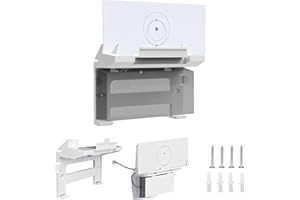 Starlink Gen 3 Mount, 2 in 1 StarLink Standard V3 Mesh Router and StarLink Gen3 Power Supply Mounting Kit for Starlink 3rd Ge