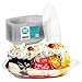 Fit Meal Prep [125 Pack 12 OZ Banana Split Boat Plate Clear PET Plastic Disposable Ice Cream Sundae Dessert Splits Bowl Tray for Gelato Parlors, Cafes, Parties, Home and Restaurants