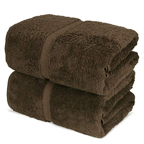 Towel Bazaar 100 Turkish Cotton Bath Sheets, 700 GSM, 35 x 70 Inch