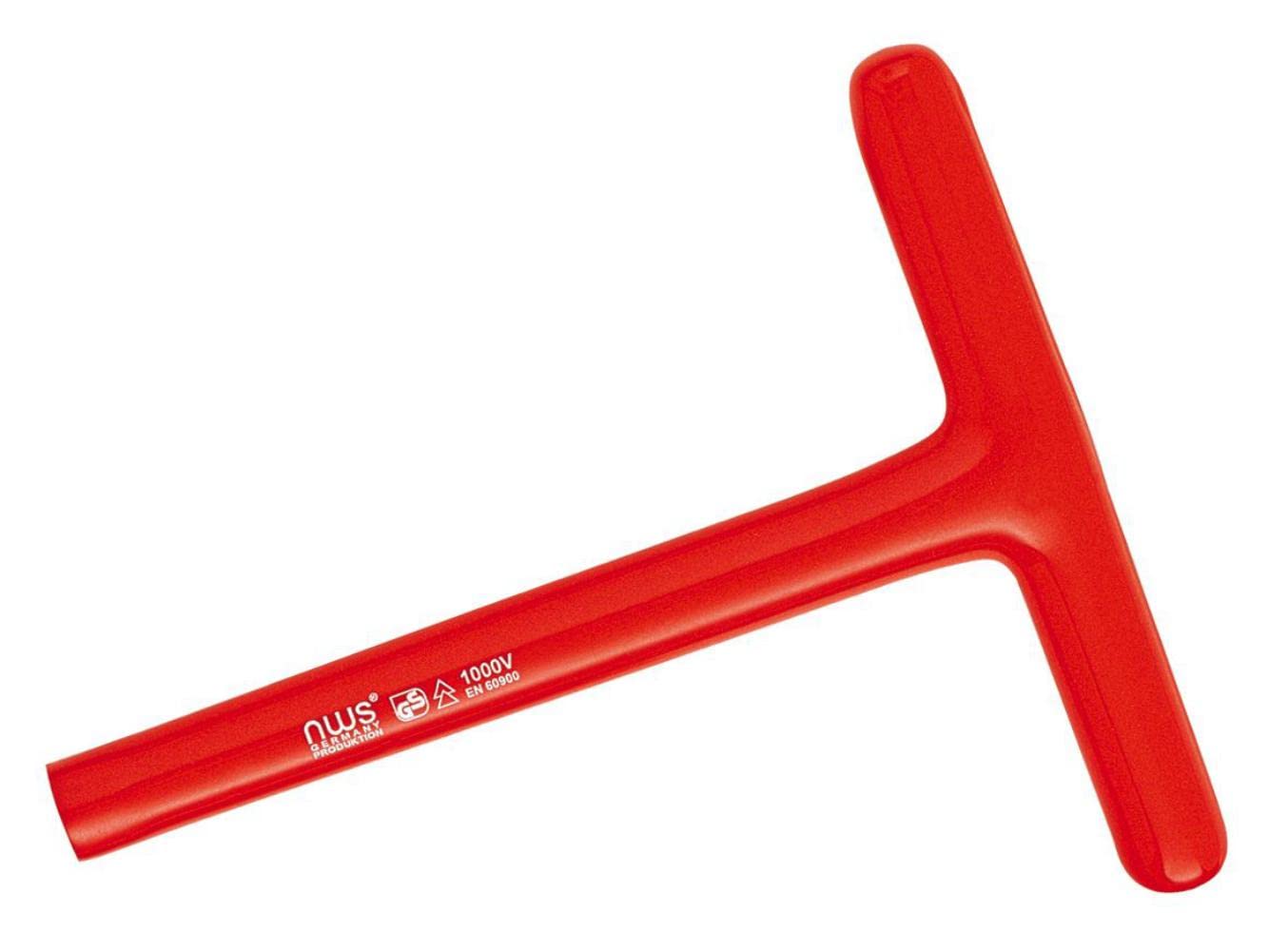 NWS 2023-19-200 T-Socket Wrench, Red
