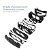 Fritesla Virtual Reality Headset 3D Glasses VR Box for Smartphone Iphone 6 plus Samsung S6-Black