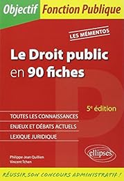 Le  droit public en 90 fiches