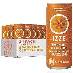 IZZE Sparkling Juice, Clementine, 8.4 fl oz