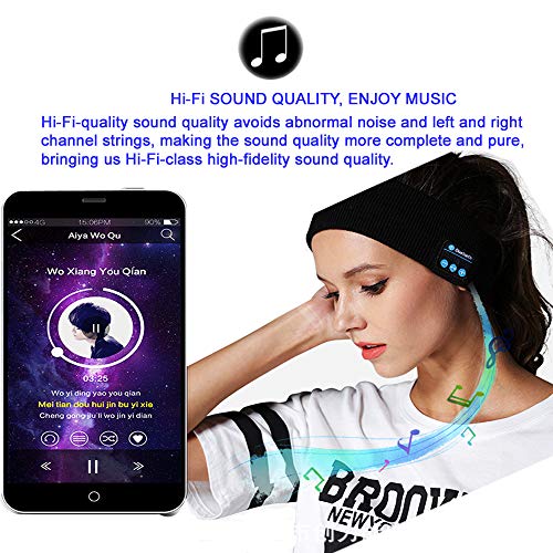 image for Usabc Bluetooth Sports Headband Wireless Bluetooth Headphones Recharge