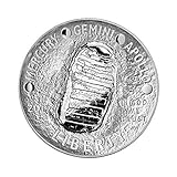 Balai 2019 Apollo 11 50th Anniversary Commemorative Silver Plated Dollar Coin