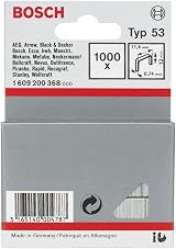 Bosch Fine Wire Staples Type 53 11.4 x 0.74 x 12 mm 1000 pcs view 1