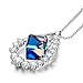 SIVERY Gifts for Women 'Magic Love' Pendant Necklace with Cubic Crystals, Jewelry for Women, Birthday Gifts for Her