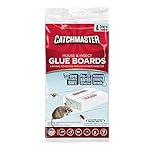Catchmaster 1872SD Mouse Insect and Snake Glue Boards, 4-Pack