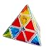 MrCube 3X3X3 Pyraminx Transparent Magic Cube Educational Toys