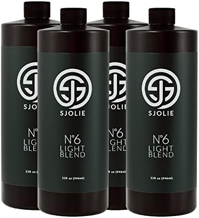 Sjolie Organic Spray Tanning Solution (Gallon 128oz, 6% for Light to Medium Skin Tones)