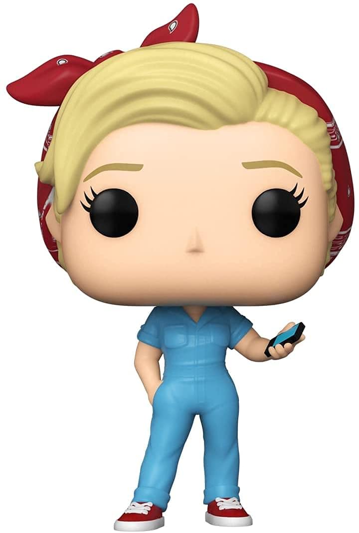 Funko POP! TV: Parks and Rec - Leslie Knope the Riveter - Parks and Recreation - Collectable Vinyl Figure - Gift Idea - Official Merchandise - Toys for Kids & Adults - TV Fans