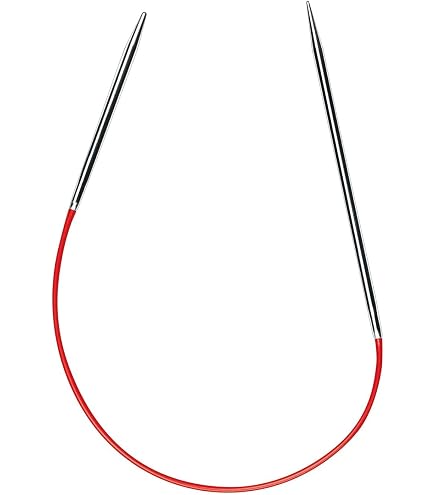 Addi Novel Quintett Sockennadeln 23 Cm, 5,5 Mm – 1 Stück, Aus Grauweißem Messing