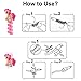 (Pack of 12) USB Cable Protector Animal Unicorn Mixed Designs for iPhone Samsung etc Android Phone Charger Cable Cord, Wire Saver for Earphones, Mouse, Keyboard etc